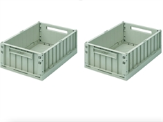 Liewood peppermint storage box medium Weston (2-pack)